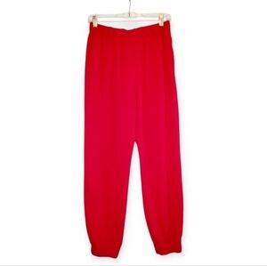 Hollister Bright Red Ultra High Rise Joggers Sweatpants